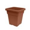 MACETA CUADRADA 38CM TERRACOTA ARTPLAST
