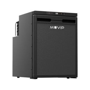 NEVERA FIJA CON COMPRESOR 12V 44 LITROS DOBLE ZONA 60W MUVIP