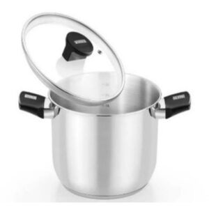 OLLA DE ACERO INOX CON TAPA DE CRISTAL 30CM ELITE MONIX