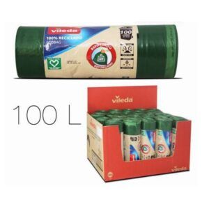 PACK 10 BOLSAS BASURAS ECO 100 LITROS VILEDA