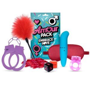 PACK 7 PIEZAS ABRAZA EL AMOR AMOUR PACK