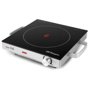 PLACA VITROCERAMICA ORBEGOZO PCE 5000 | 2000W | CRISTAL TEMPLADO