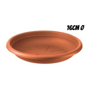 PLATO PARA MACETA 16CM TERRACOTA ARTPLAST