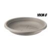 PLATO PARA MACETA 18CM TORTORA ARTPLAST