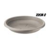 PLATO PARA MACETA 22CM TORTORA ARTPLAST