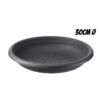 PLATO PARA MACETA 30CM ANTRACITA ARTPLAST