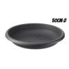 PLATO PARA MACETA 50CM ANTRACITA ARTPLAST
