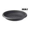 PLATO PARA MACETA 55CM ANTRACITA ARTPLAST