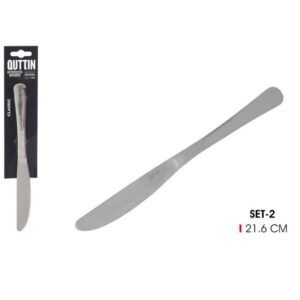 SET 2 CUCHILLOS MESA 22CM CLASSIC QUTTIN