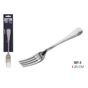 SET 3 TENEDORES MESA 2MM CLASSIC QUTTIN