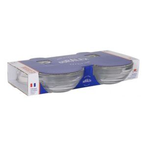 SET 4 BOL APILABLES 700 ML TRANSPARENTES