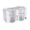 SET 4 VASOS VIDRIO 365CC ARAS LAV