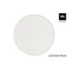 SET 6 PLATOS PARA PIZZA 33CM BARI IVORY BRILLO LA MEDITERRANEA