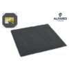 SET 6 PLATOS PIZARRA 25X25CM ALFARES