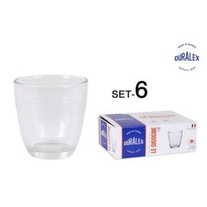SET 6 VASOS CORTADO TRANSPARENTE 90CC DURALEX GIGOGNE