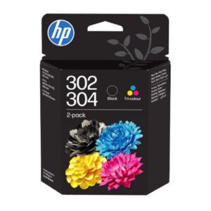 CART. INK-JET HP (Nº302-304) Deskjet 3764 NEGRO+TRICOLOR