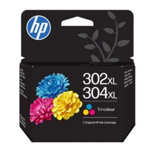 CART. INK-JET HP (Nº302XL-304XL) Deskjet 3764 TRICOLOR