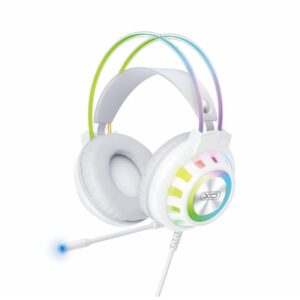 AURICULAR GAMING DIADEMA CON CABLE BLANCO G10 XO