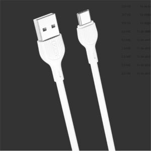 CABLE 2.1A USB A TIPOC 1 METRO BLANCO NB200 XO