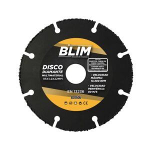DISCO DIAMANTE MULTIMATERIAL 115X1.2X22MM BLIM