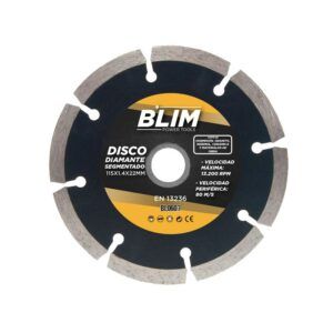 DISCO DIAMANTE SEGMENTADO 115X1.4X22MM BLIM