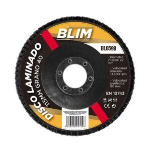 DISCO LAMINADO 115MM GRANO 40 BLIM