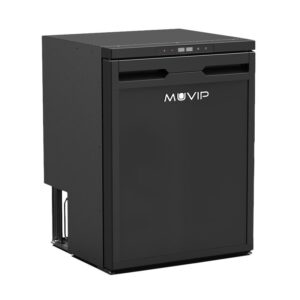 NEVERA FIJA CON COMPRESOR 12V 58 LITROS DOBLE ZONA 60W MUVIP