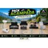 PACK ACAMPADA INODORO + LAVABO + COCINA HORNO + COCINAS PORTATILES MUVIP