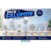PACK VENTILADORES BATERIA RECARGABLES MUVIP