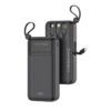 POWERBANK 20000MAH 3 SALIDAS NEGRO PR278 XO