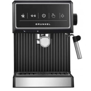 CAFETERA ELECTRICA CON PANTALLA TACTIL 20PULSE 20 BAR 850W GRUNKEL