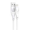CABLE USB LIGHTNING NB238 3 METROS BLANCO XO