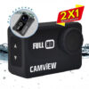 CAMARA DEPORTIVA FULL HD 1080P CARCASA ACUATICA | LCD 2