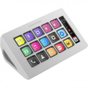 STREAM DECK SLIM MARS GAMING MSD-ONE | 15 TECLAS LCD | BLANCO