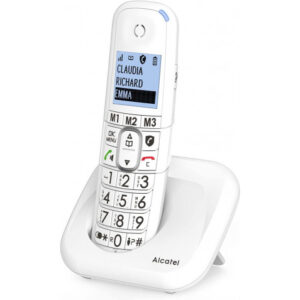 TELEFONO INALAMBRICO TECLAS GRANDES CON MANOS LIBRES 	XL785 BLANCO ALCATEL