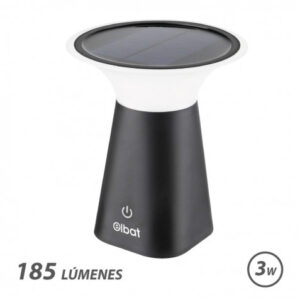LAMPARA SOLAR RECARGABLE 3W 185LM ELBAT
