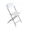 SILLA RESINA PLEGABLE 80X50X45CM BLANCA SUNGARDEN