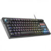 TECLADO MECANICO MARS GAMING CON SMART DECK NEGRO MK-MASTER