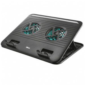 BASE DE REFRIGERACION DOBLE VENTILADOR TRUST CYCLONE HASTA 16"