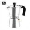 CAFETERA VITRO EXPRES 6 TAZAS ALUMINIO ANTIADHERENTE CALDERIN SIN CANTOS