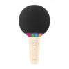 MICROFONO INALAMBRICO PARA KARAOKE BE50 BEIGE XO