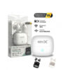 AURICULARES BLUETOOTH CON TRADUCCION CON IA BT8412 BLANCO