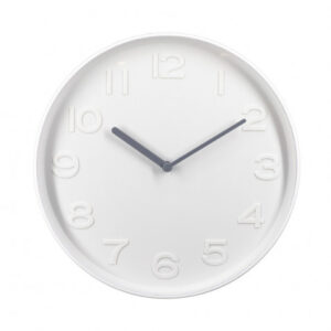 RELOJ DE PARED ALBA BLANCO 25