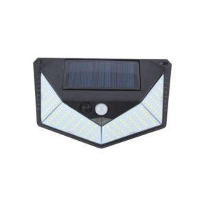 APLIQUE LED SOLAR 250LM ILUMINACIÓN 3 CARAS NEGRO ELBAT