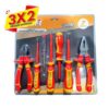 JUEGO 7 PCS HERRAMIENTAS AISLADAS 1000V. BLIM (3 X 2)