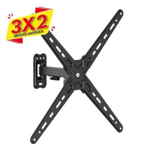 SOPORTE CON BRAZO TV 13"-55" UNA EXTENSION CROMAD (3 X 2)