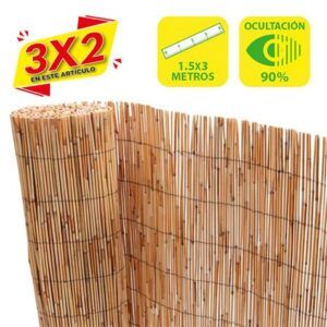 CAÑIZO NATURAL ENTERO 1.5X3 METROS SUNGARDEN (3 X 2)
