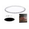 PLATO VIDRIO PARA REPOSTERIA DE 37CM PASABAHCE