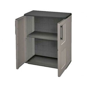 ARMARIO BAJO DE MEDIA ALTURA ESTANTE REGULABLE 680X370X840MM ARTPLAST