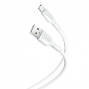CABLE NB212 SILICONA USB - TIPO C | 2.1A | 1 MTR | BLANCO XO